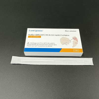 Kits de teste rápido de antígeno de autoteste de pacote único para SARS-CoV2 na França