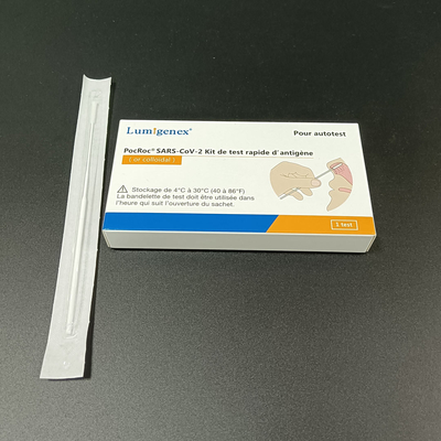 Kits de teste rápido de antígeno de autoteste de pacote único para SARS-CoV2 na França