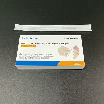 Pacote individual de kits de teste rápido de antígeno de autoteste para SARS-CoV2