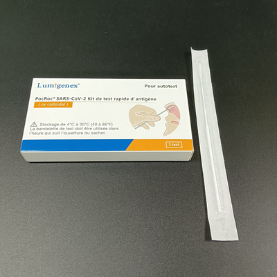Pacote individual de kits de teste rápido de antígeno de autoteste para SARS-CoV2