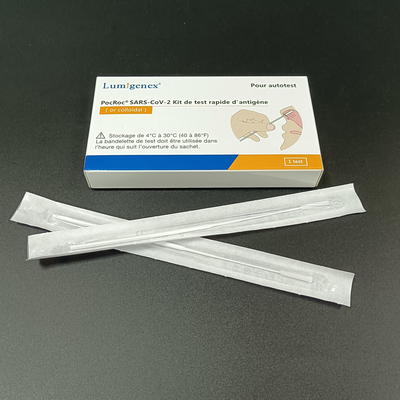 Uso único de kits de teste rápido de antígeno de autoteste para SARS-CoV2