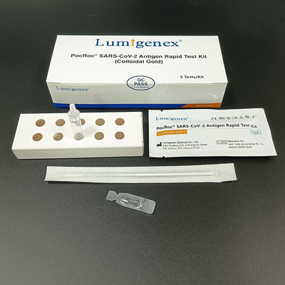 Marca CE e lista comum da UE Kits de teste rápido de antígeno SARS-CoV-2