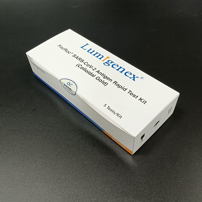 Pacote de 5 testes Lista comum da UE de kits de teste rápido de antígeno SARS-CoV-2