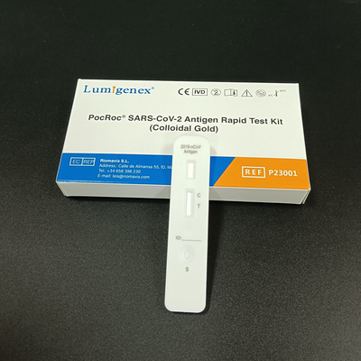 Pacote único de teste automático de kits de teste rápido de antígeno para Covid19