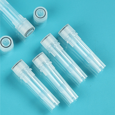Tubo de coleta de sangue PP, tubo de teste de 1,5 ml de baixa retenção