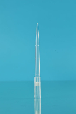 Pontas de micropipeta descartáveis ​​transparentes para laboratório, pontas de pipeta de 1250 ul