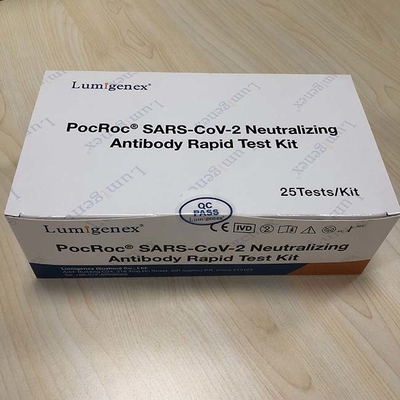 Kit de detecção rápida de anticorpo de ouro coloidal de ponta de dedo CE para SARS-CoV-2