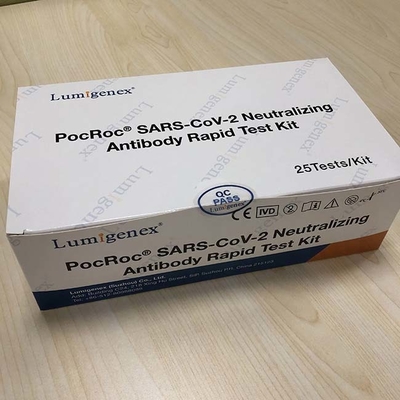 Kit de teste rápido de anticorpo neutralizante descartável, kit de anticorpo de autoteste CE