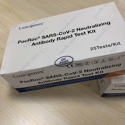 Kit de teste rápido de anticorpo neutralizante descartável, kit de anticorpo de autoteste CE