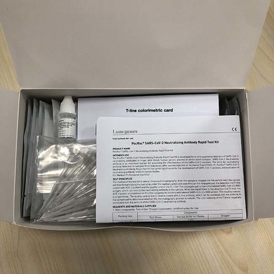 Kit de teste rápido de anticorpo neutralizante descartável, kit de anticorpo de autoteste CE