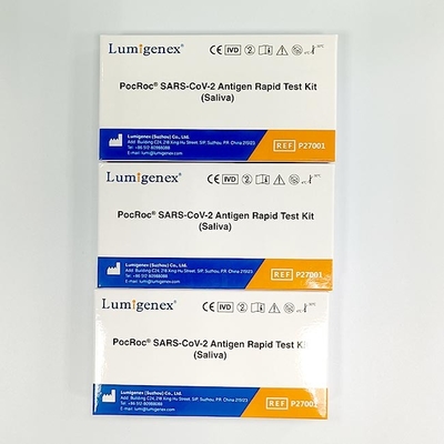 Kit de teste rápido de antígeno de saliva de 20 minutos, kit de teste de diagnóstico rápido HSA