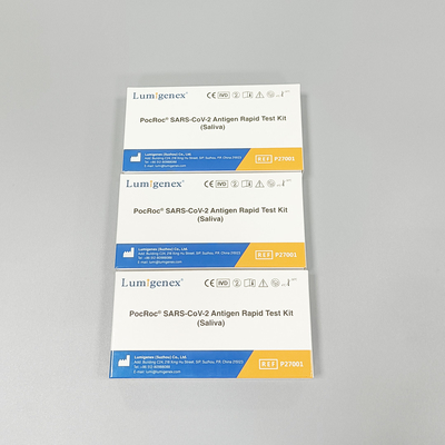 Alta sensibilidade e especificidade dos kits de teste rápido de antígeno SARS-CoV-2 (Saliva) para Covid19