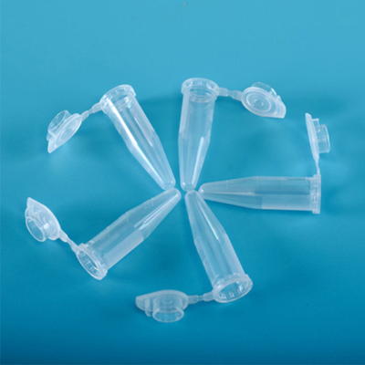 Tubo de 8 tiras Tubo de PCR 0,2 ml 0,5 ml Cor branca transparente