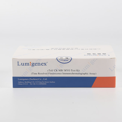 20 Testes/Kit POC Test Kit , CK-MB Test Kit Colloidal Gold Assay