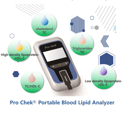 Analisador de química seca OEM, analisador de perfil lipídico ISO13485