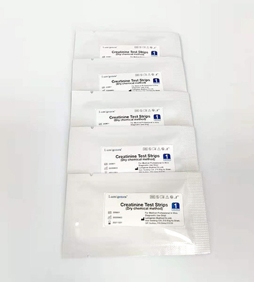Tiras de teste de creatinina química seca OEM aprovadas pela CE para hospitais