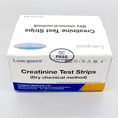Tiras de teste de creatinina CE, 15 tiras de teste/caixa de teste médico