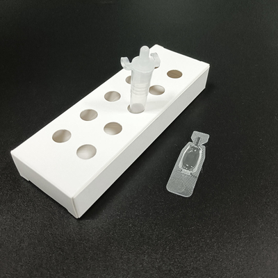 Kit de teste de saliva de antígeno Covid-19 ISO 20 minutos de alta sensibilidade