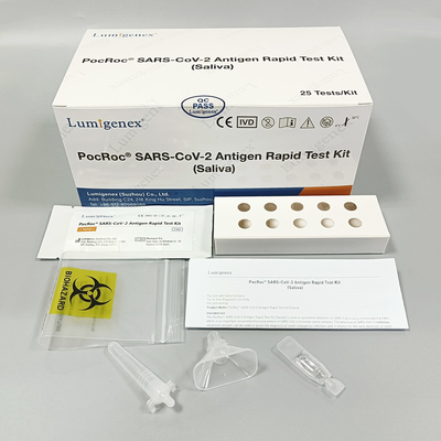 Kit de teste rápido de antígeno (Saliva) Covid-19 de alta especificidade