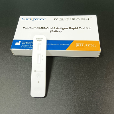 Marca CE e kits de teste rápido de antígeno SARS-CoV-2 de alta precisão (Saliva)