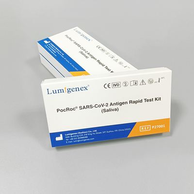 Kit de teste rápido de antígeno de saliva de 20 minutos, kit de teste de diagnóstico rápido HSA