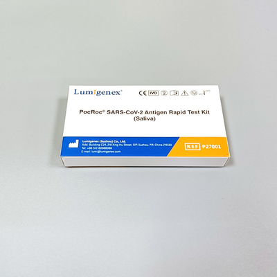 Pacote individual Kits de teste rápido de antígeno SARS-CoV-2 (Saliva)