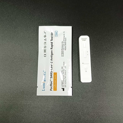 Kit de teste rápido de antígeno de vírus corona, kit de teste de antígeno CE ouro coloidal