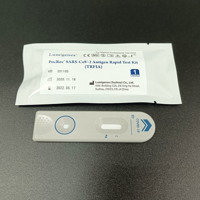 25 testes/caixa kit de teste rápido de antígeno 93,33% de sensibilidade