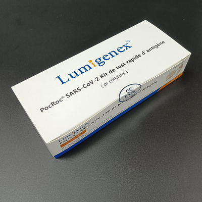Kit de teste rápido de antígeno (ouro coloidal) com alta sensibilidade
