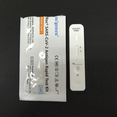 Kit de teste rápido de antígeno (ouro coloidal) listado na lista de RAT comum da UE