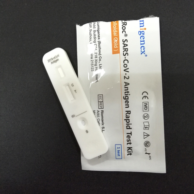 Kit de teste rápido de antígeno (ouro coloidal) qualificado pela UE, lista no BfArM