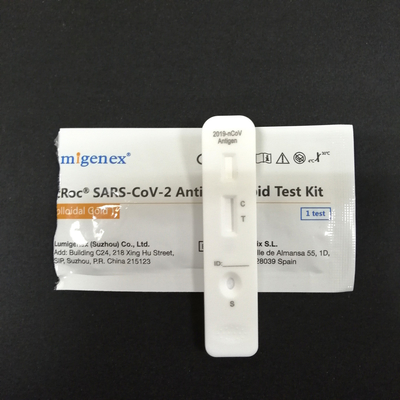 Kit de teste rápido de antígeno (ouro coloidal) com declaração CE