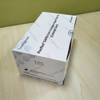 Kit de teste rápido de antígeno (ouro coloidal) com alta sensibilidade