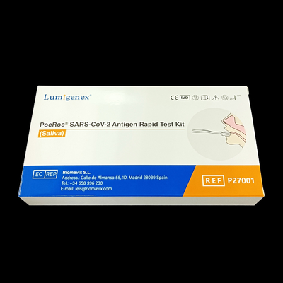 Kit de teste rápido de antígeno Saliva Lollipop Specimen BfArM Listado Covid19