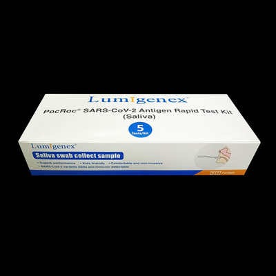 Kit de teste rápido de antígeno Saliva Lollipop Specimen BfArM Listado Covid19