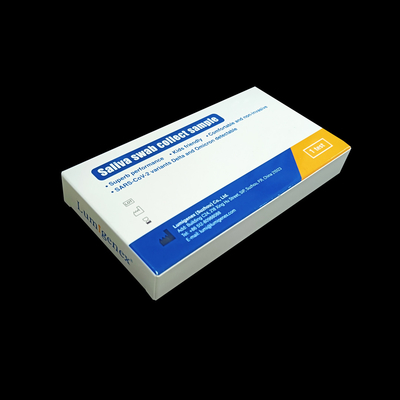 Teste rápido Kit Saliva Get Result In do antígeno branco 15 minutos