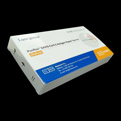 Kit de teste rápido de antígeno de saliva SARS-CoV-2 sensível a ouro coloidal