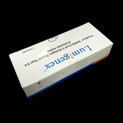 Kit de teste de antígeno de saliva Covid19 Detenção rápida de 20 minutos