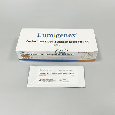 Kit de teste rápido de antígeno Covid-19 de alta precisão Saliva 95,56% de sensibilidade